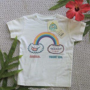 RARE! Ltd Ed UNIQLO "Feel Hawai'i" Mahalo Monster Clouds (3-4T) HAWAII ONLY!!